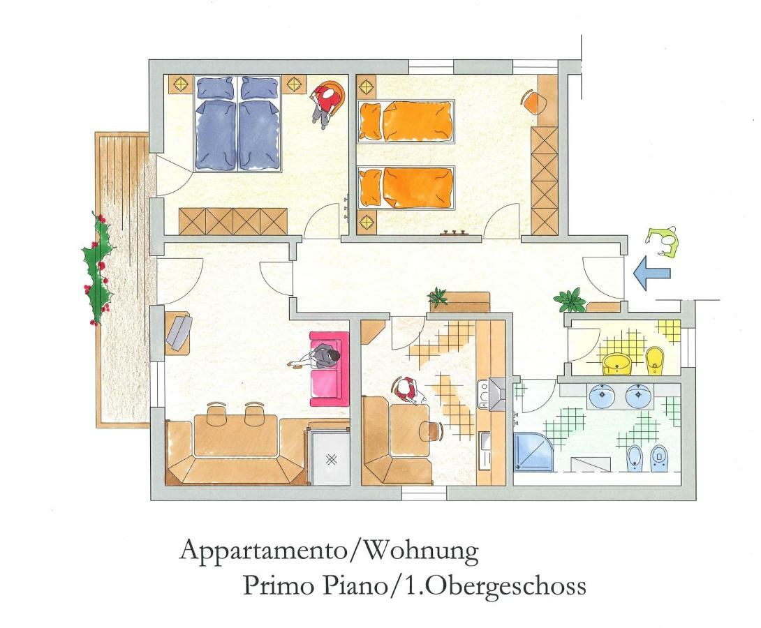 Appartments Pizach San Candido Dış mekan fotoğraf
